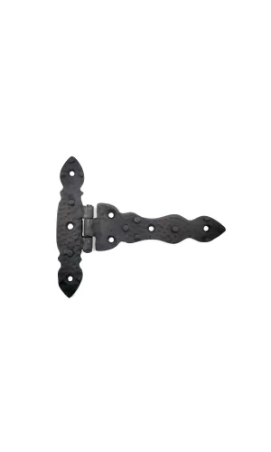 Antika Tarz Dekoratif Pirinç Kuyruklu Düğmeli Menteşe No2 - 138x167 Mm, Oksit