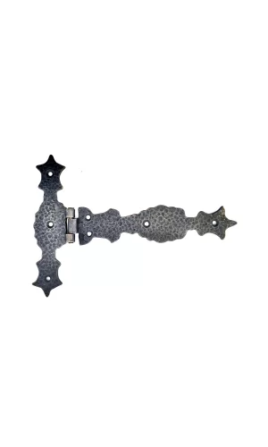Antika Tarz Dekoratif Pirinç Kuyruklu Zambak Menteşe - 175x248 Mm, Oksit