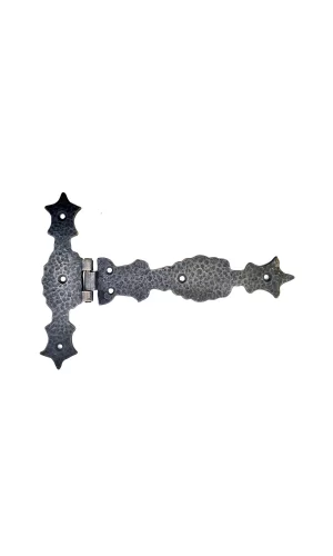 Antika Tarz Dekoratif Pirinç Kuyruklu Zambak Menteşe - 175x248 Mm, Oksit