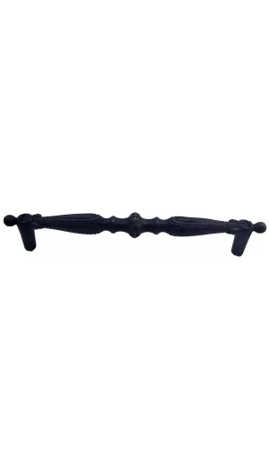 Antika Tarz Dekoratif Pirinç Yeni Sütun Mobilya Kulbu - 160mm, Oksit