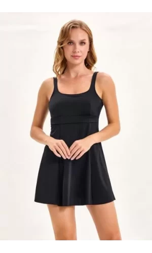Argento 0341-2030 Kadın Şortlu Elbiseli Mayo