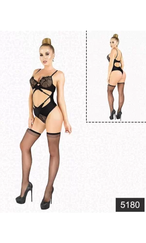 Dantelli Balenli Özel Body