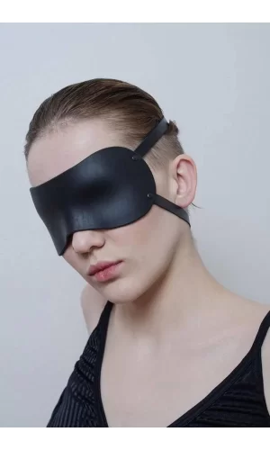 Düz Siyah Maske Uyku Gözlüğü