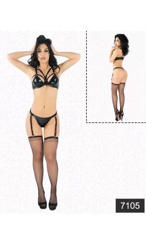 Lateks Bralet Jartiyer Takımı