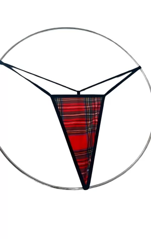 Süprem Kareli Tanga String