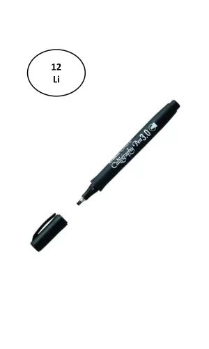 Artline Supreme Calligraphy Pen 3.0 Black 12li
