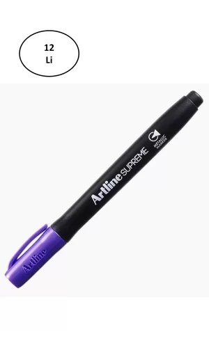 Artline Supreme Permament Markör 1.0 Mm Mor 12li