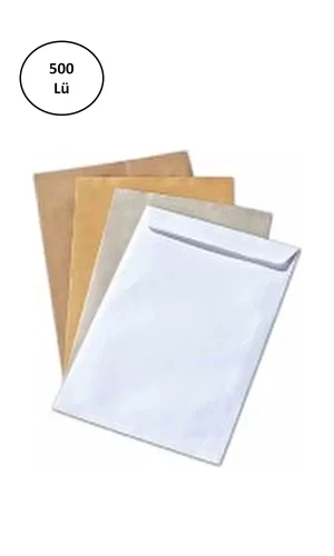 Asil Doğan As-0801 Torba Zarf İmt.Kraft 130x170 90 gr 500lü