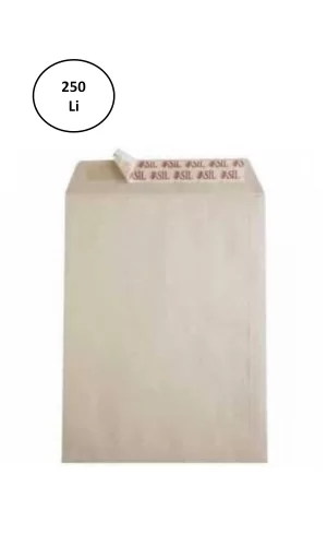 Asil Doğan As-0876 Torba Zarf İmt Kraft Silikonlu 32X42 90 Gr 250li