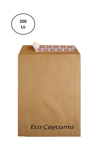 Asil Doğan As-0916 Torba Zarf 370X450 Mm Çaycuma Eco 125 Gram 200lü