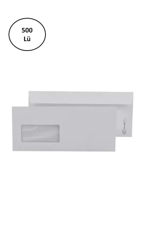 Asil Doğan As-1001 Diplomat Zarf Pencereli 105X240 90 Gram 500lü