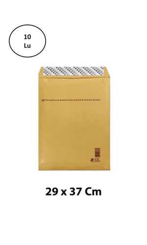 Asil Doğan As-9107 Hava Kabarcıklı Zarf 8/H 29 x 37 Cm 95 Gram 10lu