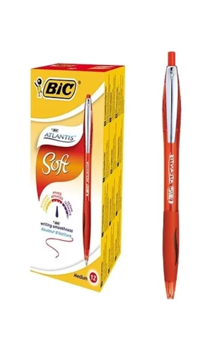Atlantis Soft Easy Glide 1,0 Tükenmez Kalem 12Li