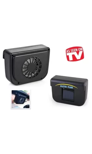 Auto Fan Güneş Enerjisiyle Çalışan Araç İçi Soğutucu