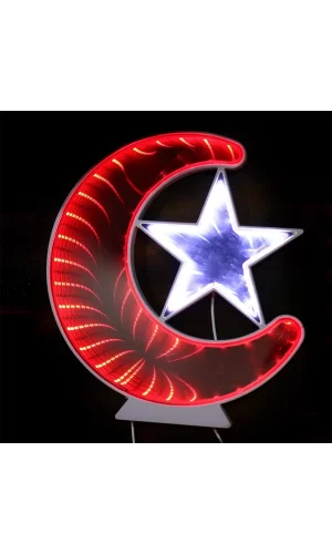 Ay Yıldız Işık Pano Türk Bayrağı Bigem Bm-079