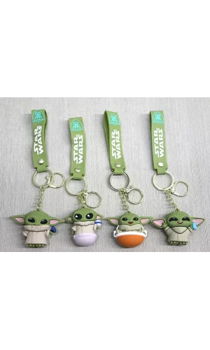 Baby Yoda Silikon Anahtarlık Alk4268