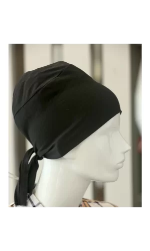 Bağlamalı Tesettür Bone - Bağlamalı Bandana 5 Adet