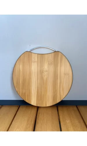 Bambu Kesim Sunum Tahtası 28*28*1,5 Cm Royaleks-70467