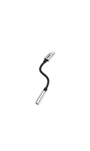 Basic Ca110 Metal Başlıklı Örgü Kablo Lightning To 3.5mm Jack Çevirici
