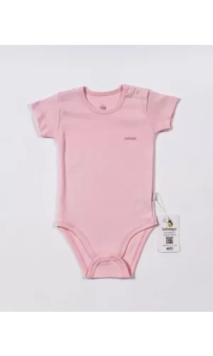 Luz&Pos Basic Kısa Kol Body Pembe