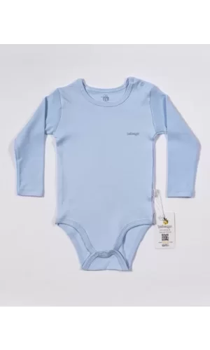 Luz&Pos Basic Uzun Kol Yaş Body Mavi