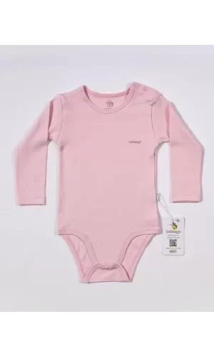 Luz&Pos Basic Uzun Kol Yaş Body Pembe