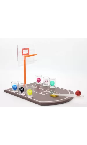 Basket Tasarımlı Shot Bardak Oyunu Alk1082