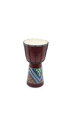 Batikli Ahşap Darbuka 25 Cm 3dıarta-31