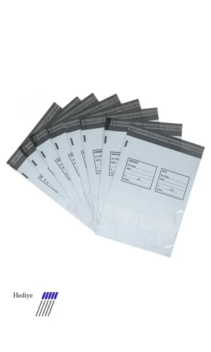 Battal Boy Cepli Kargo Poşeti 45x55+5 cm - 300 Adet (40+40=80 Mikron)