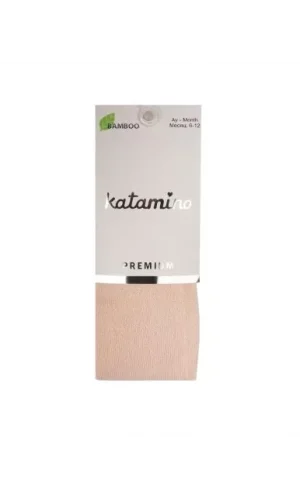 Luz&Pos Bebek Bambu Külotlu Çorap  Pudra