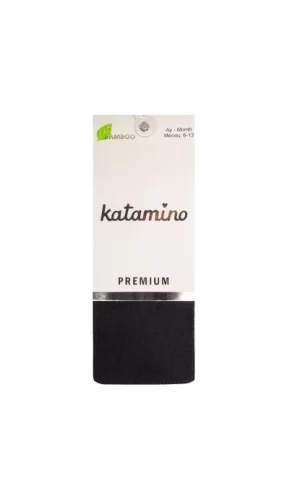 Luz&Pos Bebek Bambu Külotlu Çorap  Siyah