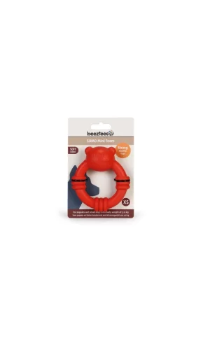 Beeztees Sumo Mını Dental Oyuncak Kırmızı 9,5x10 cm