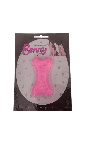 Benny Köpek Oyuncağı Kemik 5.5 x 10 cm Pembe