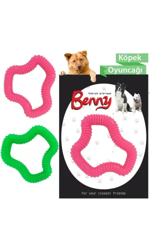 Benny Köpek Oyuncağı Sert 11 x 10 cm Çeşitli Renklerde