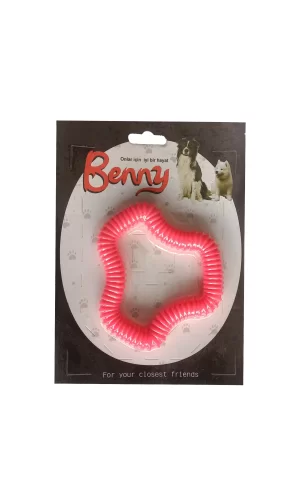 Benny Köpek Oyuncağı Sert 11 x 10 cm Kırmızı