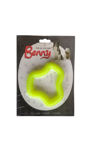 Benny Köpek Oyuncağı Sert 11 x 10 cm Neon Yeşil