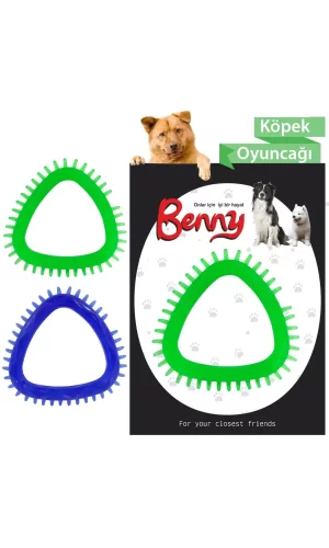 Benny Köpek Oyuncağı Üçgen 8 x 8.5 cm Çeşitli Renklerde
