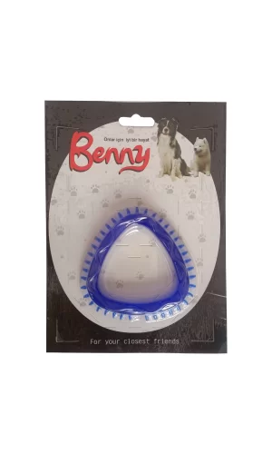 Benny Köpek Oyuncağı Üçgen 8 x 8.5 cm Mavi