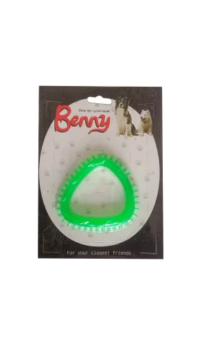 Benny Köpek Oyuncağı Üçgen 8 x 8.5 cm Yeşil