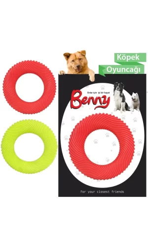 Benny Köpek Oyuncağı Yuvarlak 9,5 cm Çeşitli Renklerde