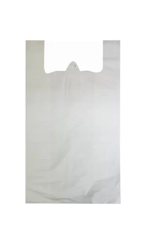 Beyaz Atlet Poşet Küçük Boy 25x45 cm Takriben 110 Adet 1 Kg