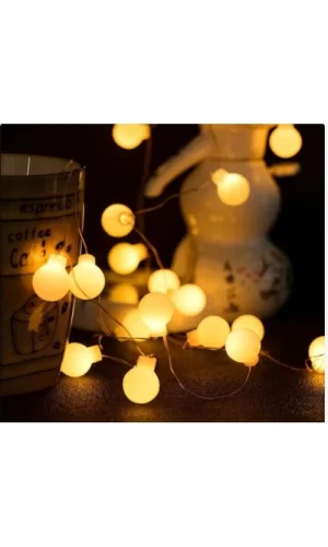 Beyaz Top Led Gün ışığı Pilli 2 Kademeli