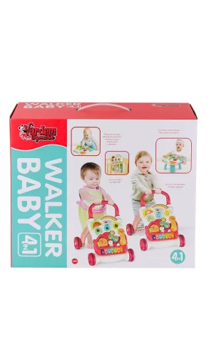 Bıb-6018 Pianolu Yürüme Arkadaşı 4ın1