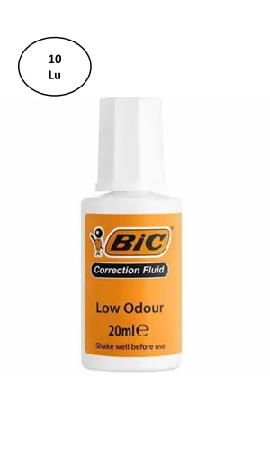 Bic Sıvı Silici 20 Ml 10 Lu