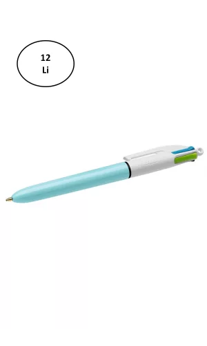 Bic Tükenmez Kalem Fun Mekanizmalı 4 Renk 12li