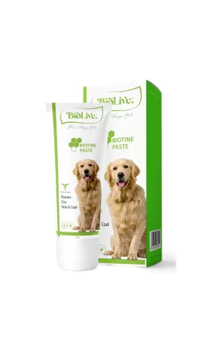 Biolive Biotine Köpekler İçin Tüy Döküm Önleyici Pasta 100gr
