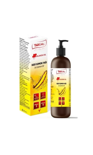 Biolive Kediler İçin Somon Yağı Tüy-Dış Eti-Bağışıklık-Kalp ve Göz Sağlığı 200ml