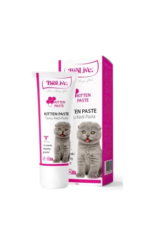 Biolive Kitten Yavru Kediler İçin Malt Vitamin Paste 100gr