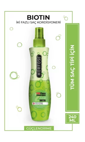Biotin Çift Fazlı Saç Kondisyoner Fön Suyu 240 ML - mrfs