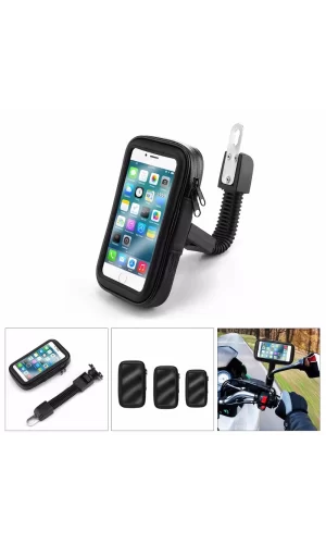 Bisiklet Ve Motosiklet Su Geçirmez Telefon Tutucu 6.2"
